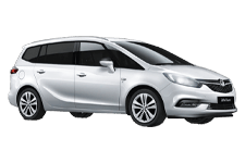Minibus Hire Carlisle - Vauxhall Zafira 7-Seater - Minibus hire Carlisle